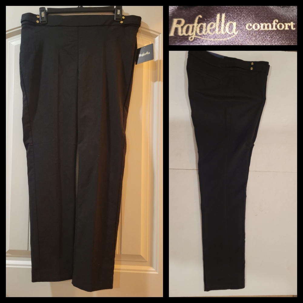 🆕️Rafaella comfort pull up straight leg pants